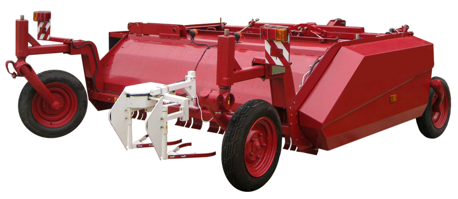 Mounted beet harvester