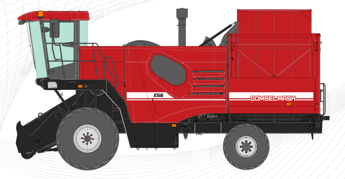 Corn harvester ES6