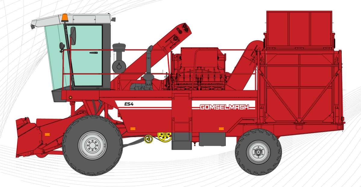 Corn harvester ES4