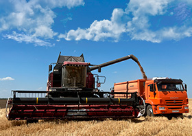 GRAIN HARVESTERS