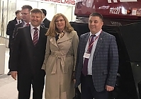 “GOMSELMASH” REPRESENTED COMBINES PALESSE AT EXHIBITION “AGROSALON-2019”