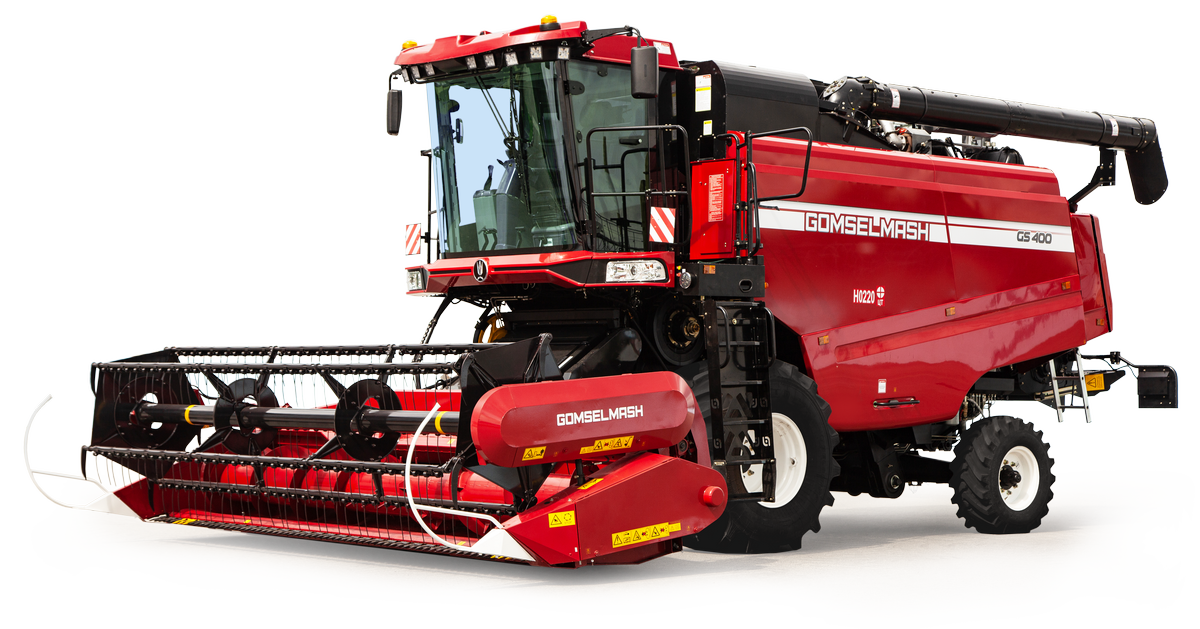 Grain harvesting combine GS400