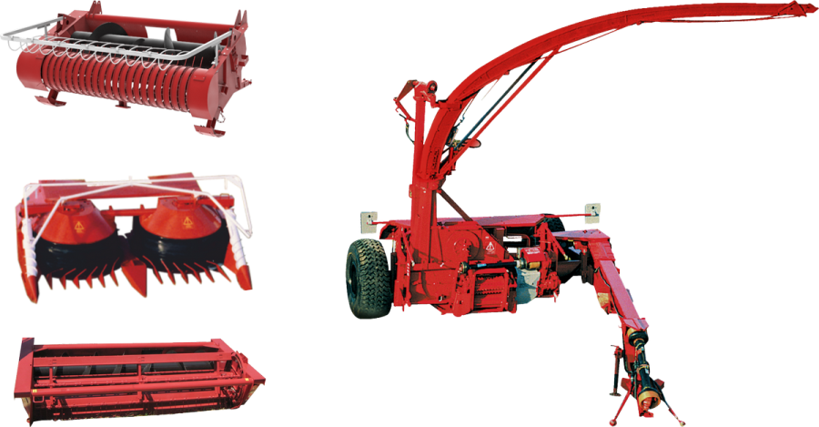Pull-type forage harvester FT40