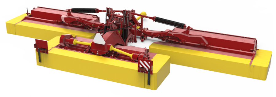 Mounted rotary three-section mower-conditioner CH90