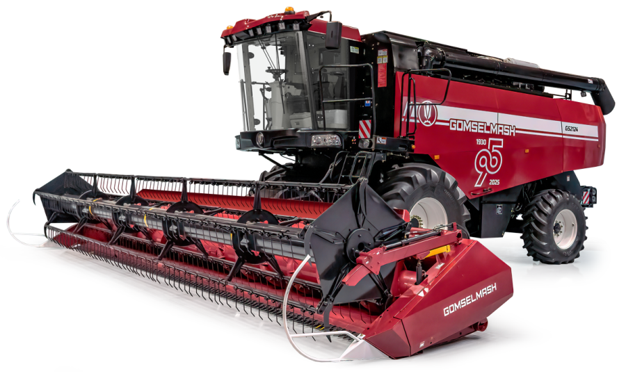 Grain harvesting combine GS2124