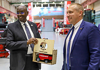 Uganda studying belarusian technologies: a delegation of The Ministry of Agriculture at Gomselmash